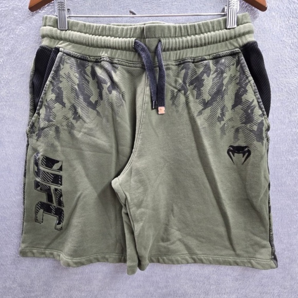 UFC Men Activewear Shorts M‎ Green Sweat Camouflage Venum MMA